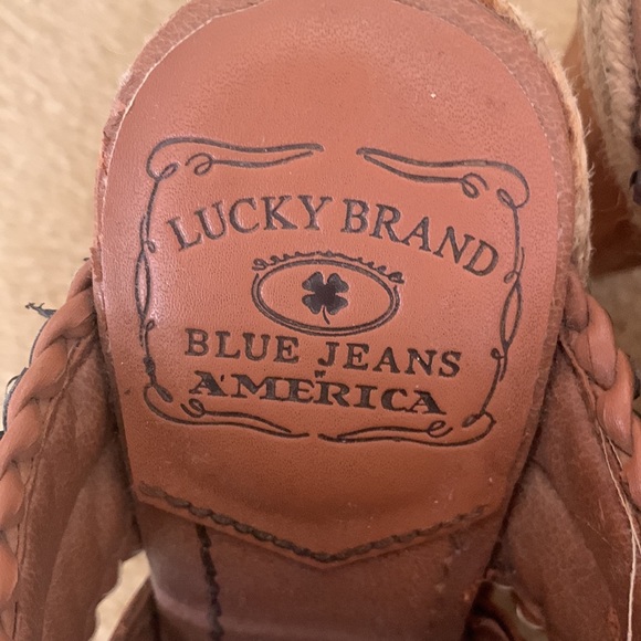 Lucky Brand platform sandals 5 inch heel - Size 7 - Picture 7 of 7